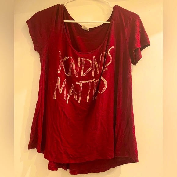 Color Bear Tops - Kindness Matters Auburn Short Sleeve T-shirt